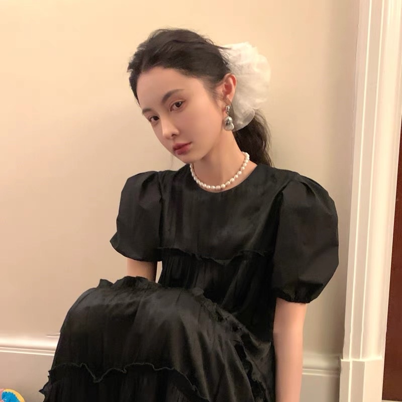 Cột tóc ren nữ tính bảng to - Maben