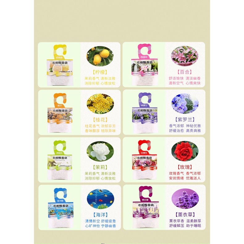 Túi Thơm Thảo Mộc Treo Phòng Ngủ - Gói Thơm Mini Để Tủ Quần Áo, Xe Ô Tô Hương Thơm Bền Lâu