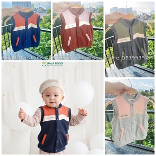 Áo Gile UalaRogo Chất Nỉ Cho Bé Trai/ Bé Gái