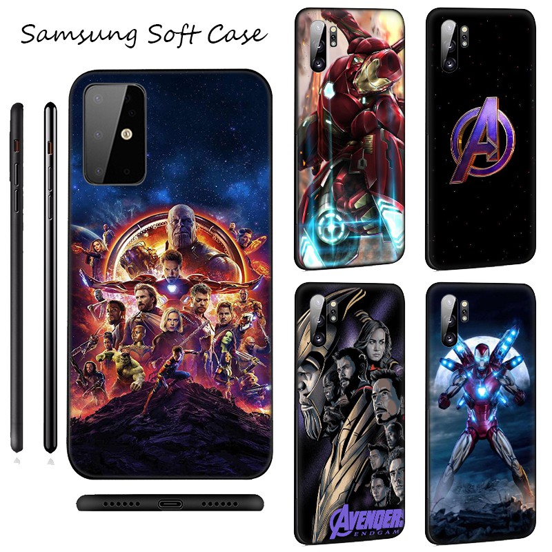 Ốp điện thoại dẻo in hình Iron Man cho Samsung Galaxy J2 J4 J5 J6 Plus J7 J8 Prime Core Pro J4+ J6+ J730 2018 LU137