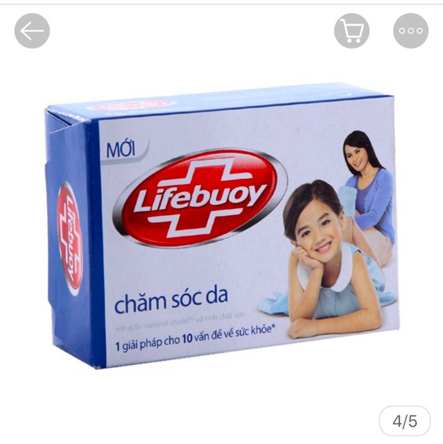 [SIÊU SALE]_Xà Bông Cục Lifebuoy Bảo Vệ Vượt Trội 90g