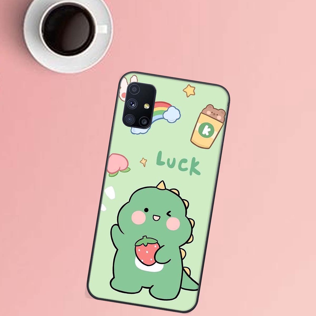 Ốp lưng Samsung M51 in hình khủng long , gấu nâu xinh xắn, siêu cute  mà còn vô cùng RẺ -ĐẸP
