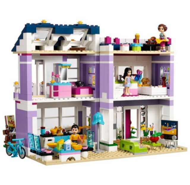 Xả hết hàng_Lắp ráp lego friends - Ngôi nhà của Emma