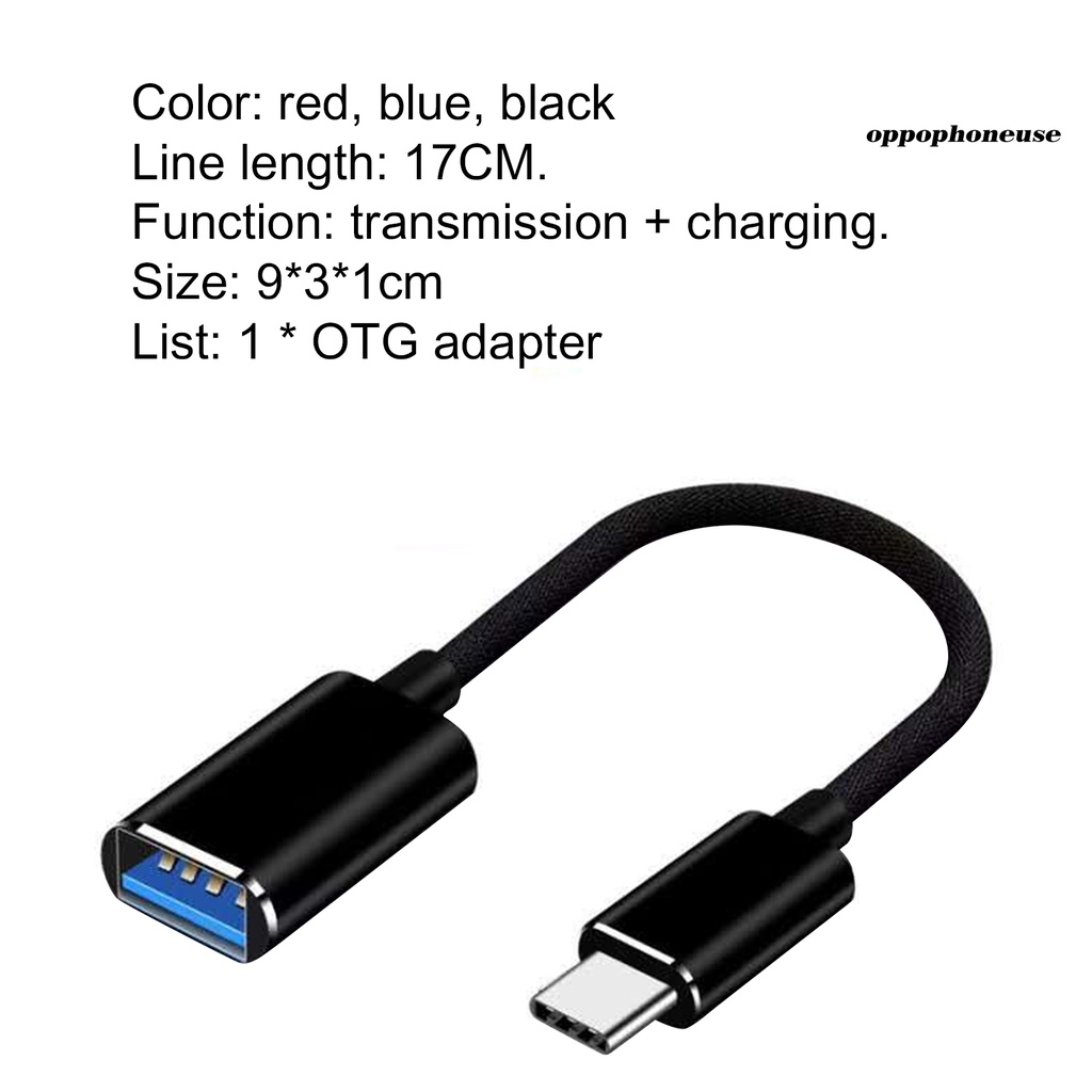 Dây Cáp Chuyển Đổi 2 Trong 1 Micro Usb Type-C Sang Usb 3.0 Otg Đa Năng Cho Máy Chơi Game Cầm Tay