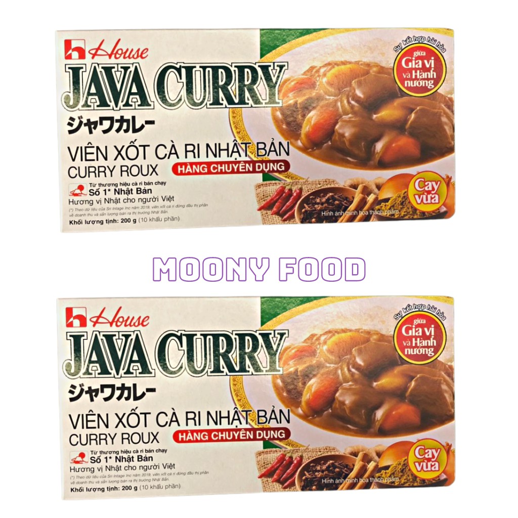 Viên Cà Ri Nhật Bản - Java Curry Hộp200G