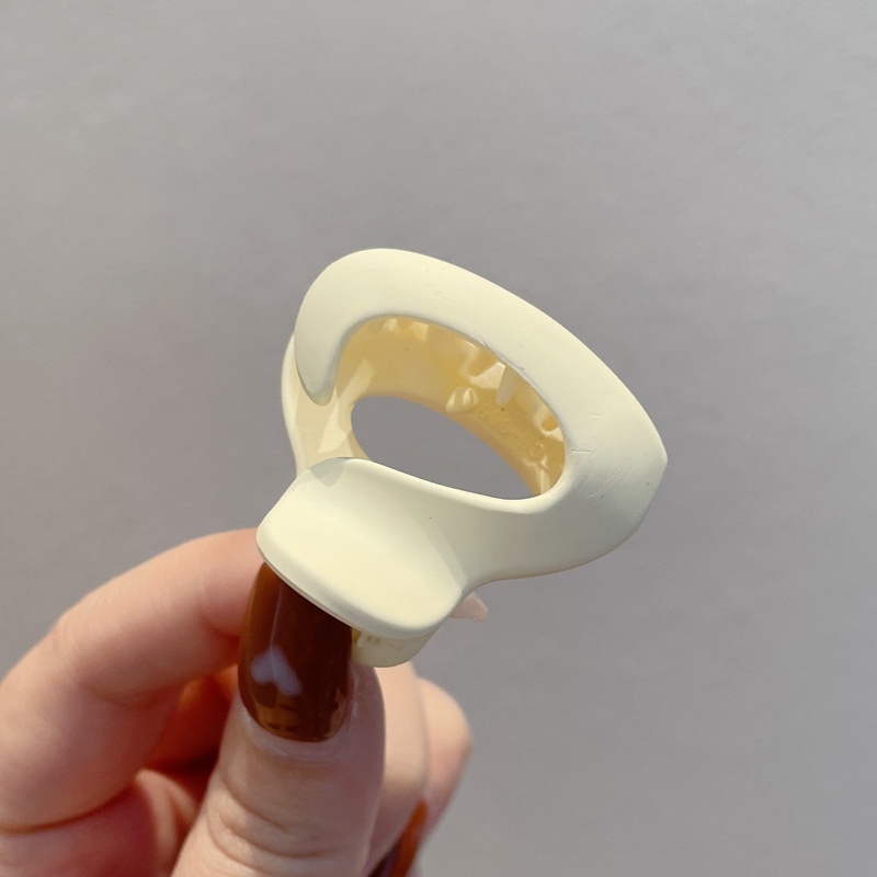 Kẹp Tóc Càng Cua Bằng Nhựa Acrylic Phong Cách Retro Hàn Quốc