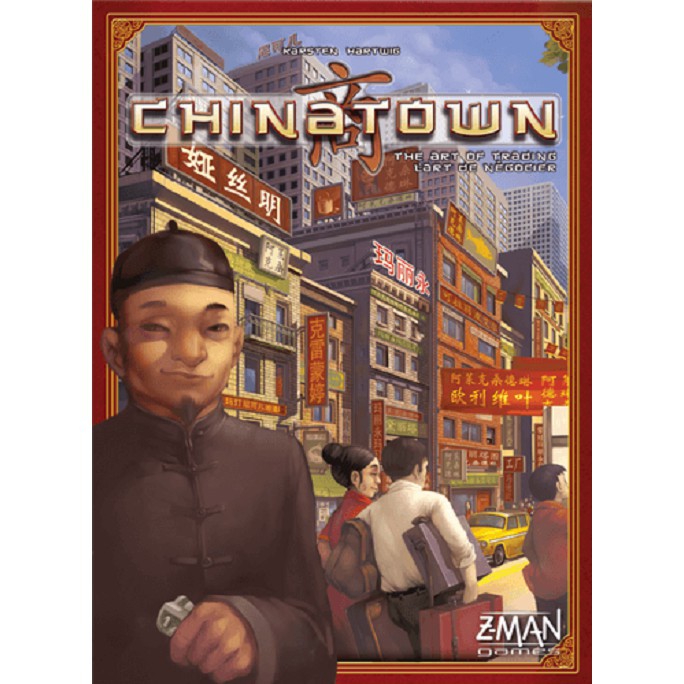 Boardgame hay China Town - Thị Trấn Trung Hoa