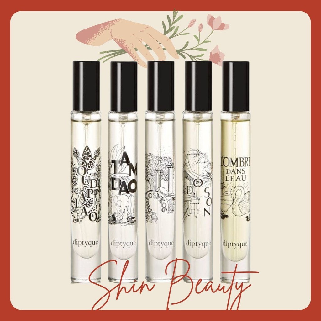 Set Nước Hoa Diptyque Mini 7.5ml Đủ Mùi (Tách Set)