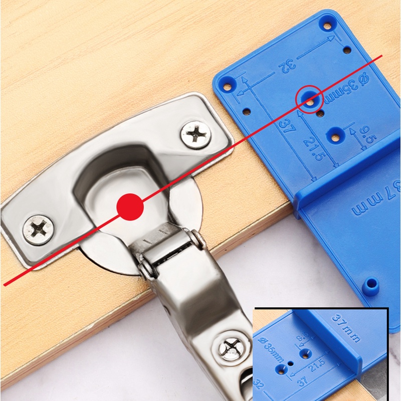 Dụng Cụ Định Vị Lỗ Bản Lề 40mm Chuyên Dụng Cho Chế Biến Gỗ