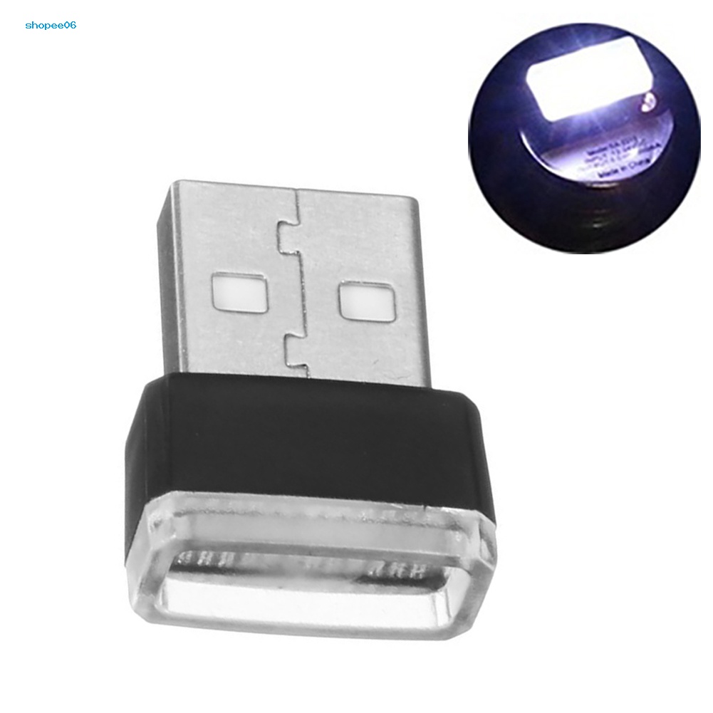 Đèn LED USB Mini Ánh Sáng Ban Đêm Trang Trí Nội Thất Xe Hơi / Notebook
