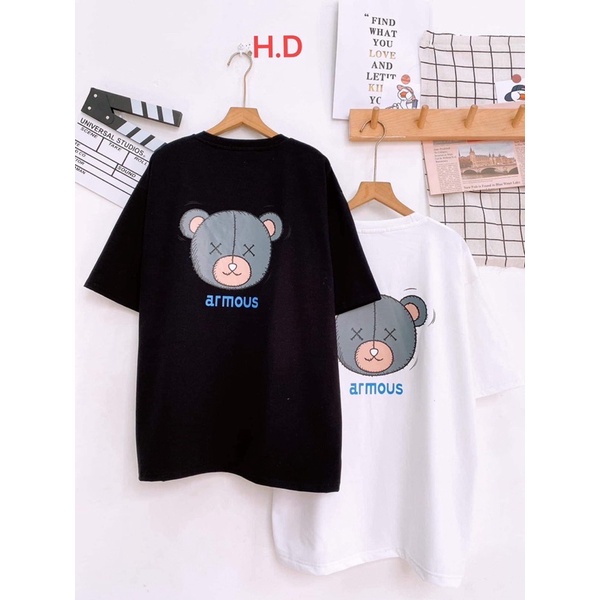 Áo phông gấu armous sau lưng HD11