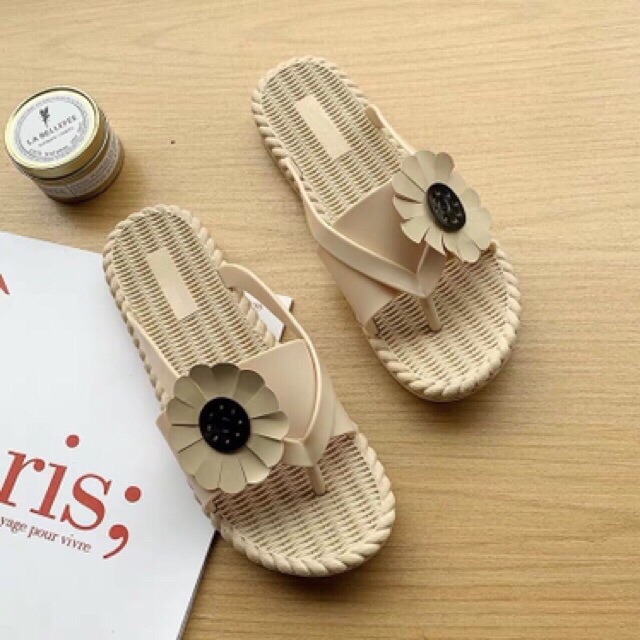 ( VIDEO + Ảnh Thật ) DÉP XỎ NGÓN GIẢ CÓI HOA HƯỚNG DƯƠNG GIÁ SIÊU RẺ | BigBuy360 - bigbuy360.vn