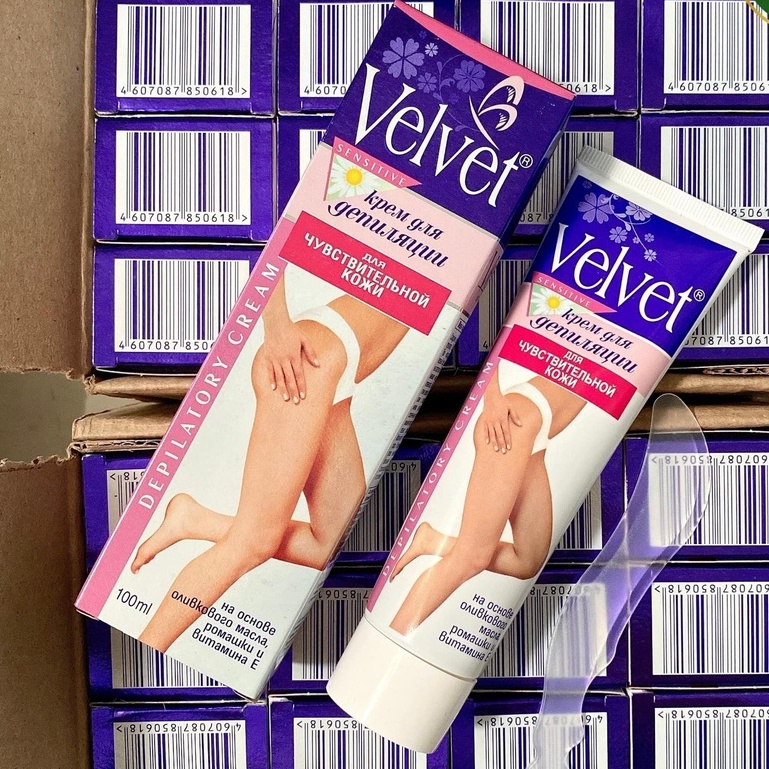 Kem Tẩy Lông Velvet Depilatory Cream