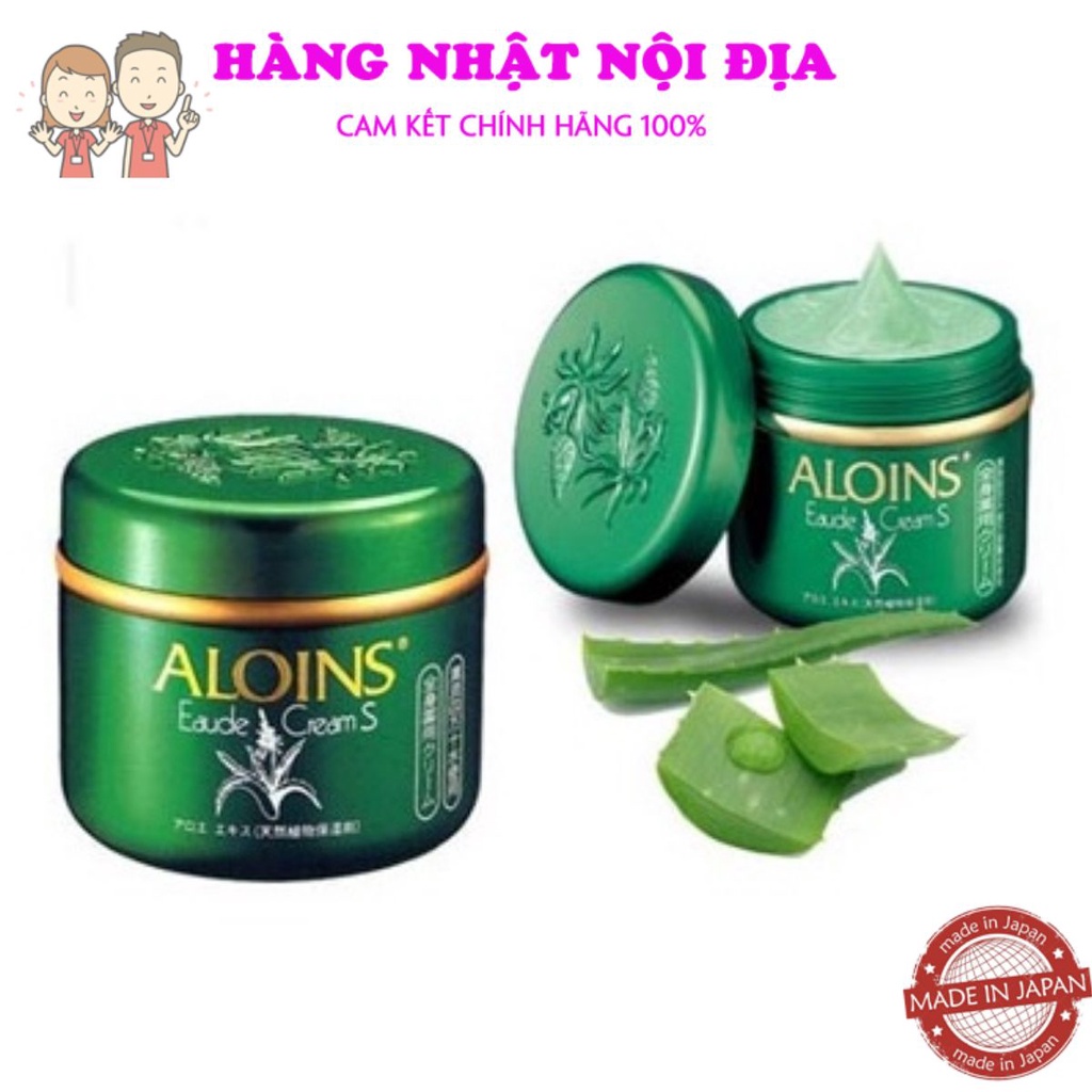 Kem Dưỡng Da Toàn Thân Lô hội Aloins Eaude Cream Nhật Bản