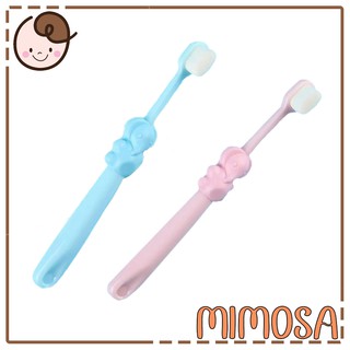 Bàn Chải Cho Bé 1 Đến 3 Tuổi, Bàn Chải Đánh Răng Trẻ Em Hoạt Hình Mimosa Shop P1