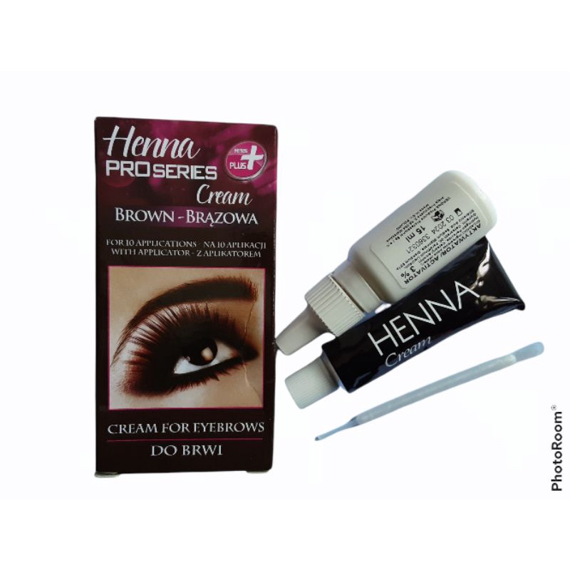 Mực thêu lông mày Henna Pro Series 100% chính hãng