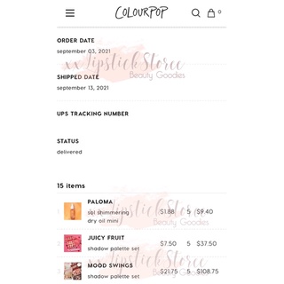 [Bill Colourpop] Bảng mắt Colourpop Whatever Eyeshadow Palette