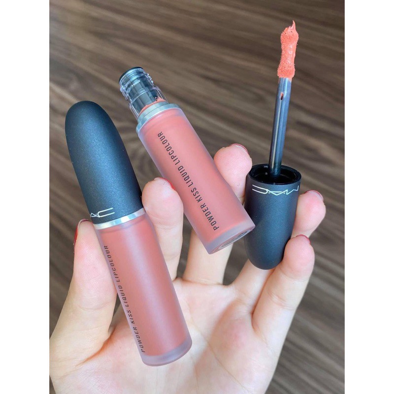 SON MAC POWDER KISS LIPSTICK MÀU #989