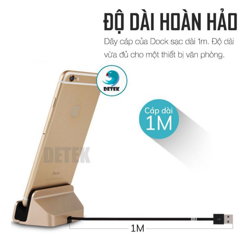 Dock sạc cổng Lightning dành cho iphone