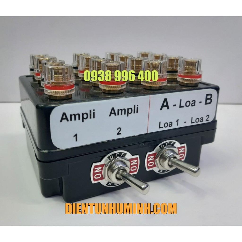 BỘ CHUYỂN CẦU LOA / AMPLY 2 KÊNH