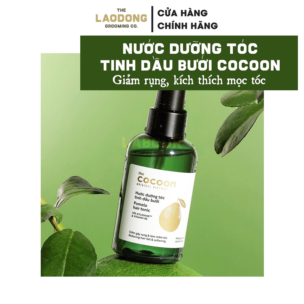 Nước dưỡng tóc tinh dầu bưởi giảm rụng tóc Cocoon 140ml
