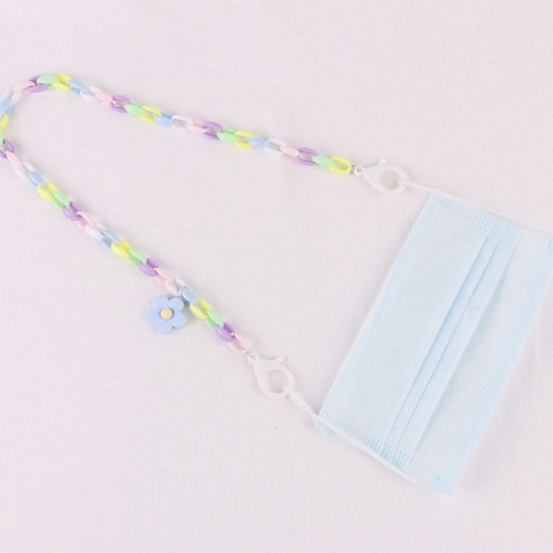 Dây Đeo Kính Chống Thất Lạc Bằng Acrylic Màu Sắc Ngọt Ngào Cho Nữ