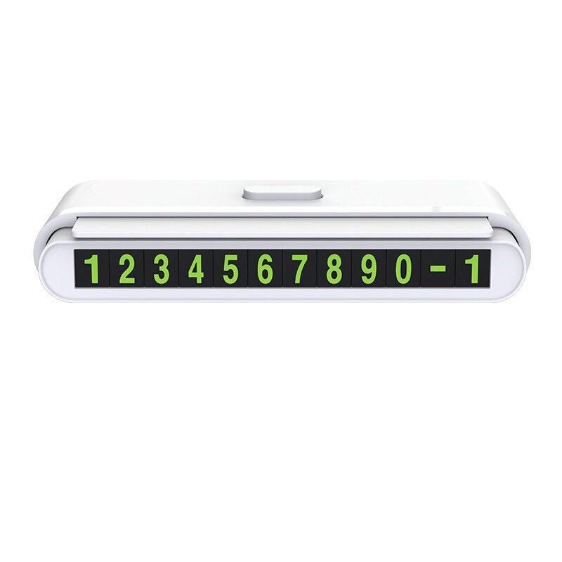 Bảng ghi số điện thoại trong xe hơi -Hoco CPH19 -Hàng phân phối chính hãng.
