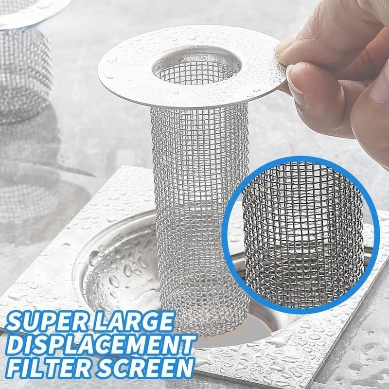 Nắp Cống Thoát Nước Sàn Nhà Bằng Thép Không Gỉ / Bồn Rửa / Nhà Bếp / Phòng Tắm / Bẫy Tóc / Ngăn Nghẹt Nghẽn.