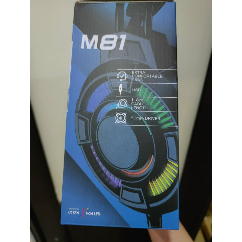 TAI NGHE GAME CÓ MIC CHỤP TAI M81 ÂM BASS CỰC TO BẢO HÀNH 12 THÁNG-CADEO STORE