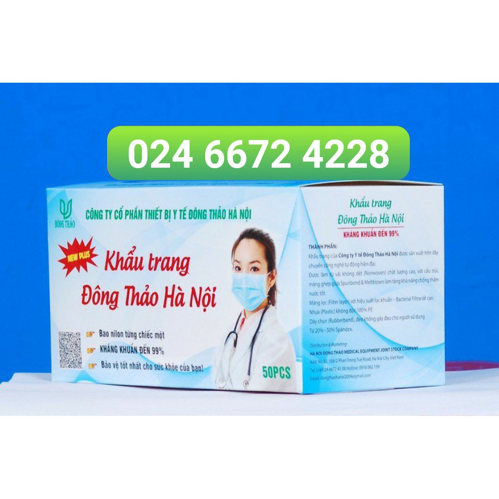 Khẩu trang Đông Thảo Hà Nội