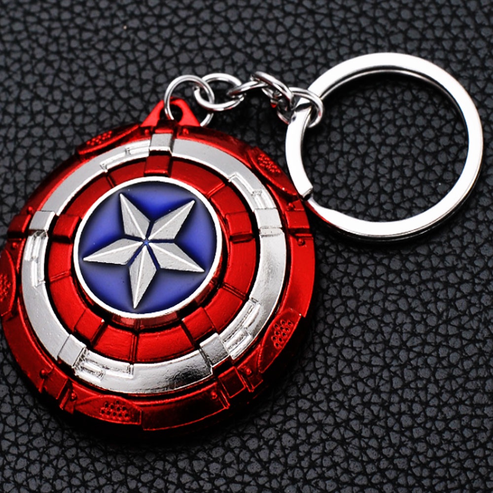 Móc khóa LOGO AVENGERS - độc đáo - chất liệu kim loại - phong cách anh hùng nhiều màu sắc có video sản phẩm.BONMUASHOP