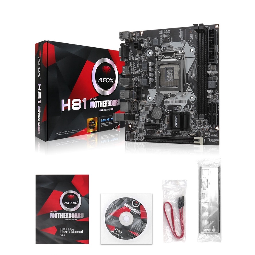 Bo mạch chủ - Mainboard AFOX H61|H81 - Hàng chính hãng - Bảo hành 36 tháng!