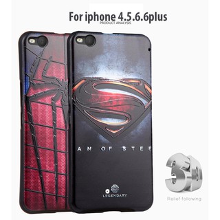 Ốp lưng 3D Juice Batman - Spiderman