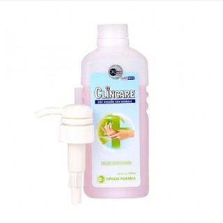 Nước rửa tay diệt khuẩn nhanh Clincare 500ml