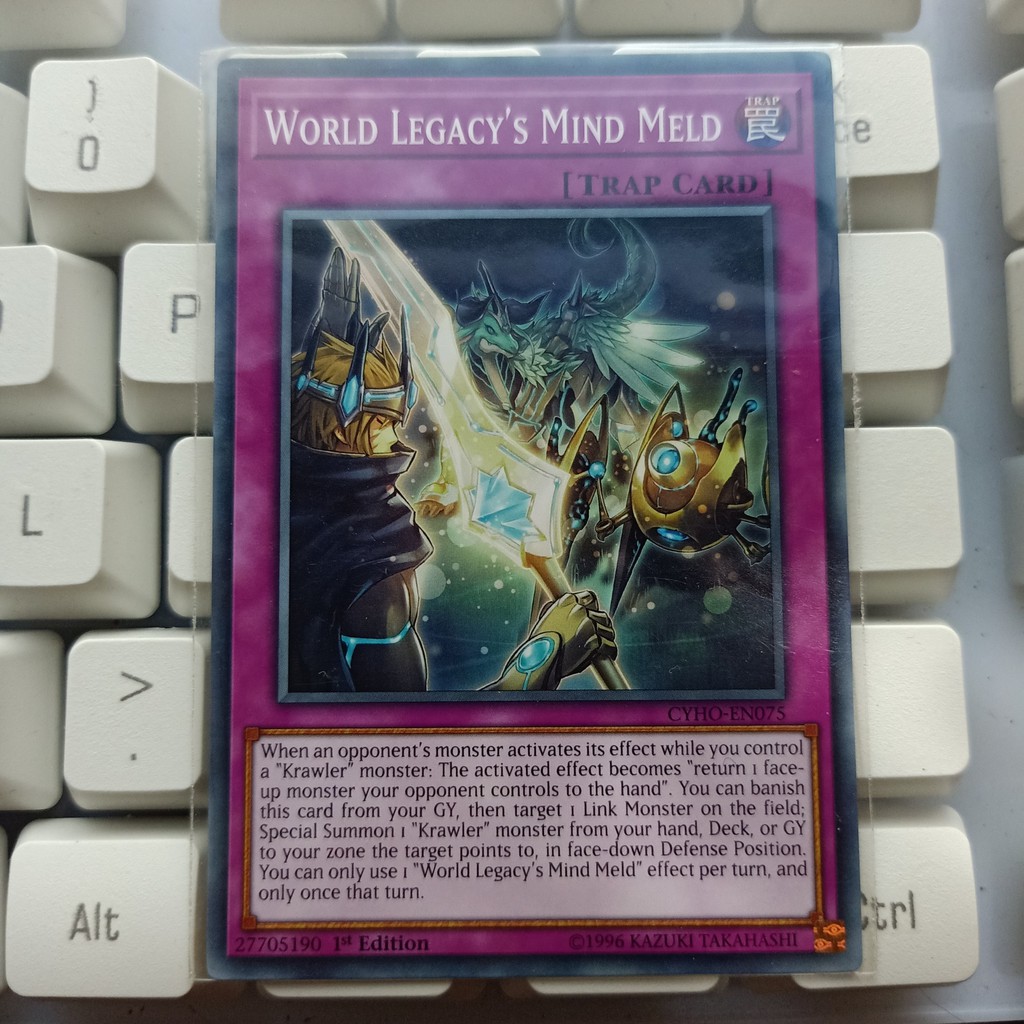 (YGOVKIDS) Bài Yu-Gi-Oh! World Legacy's Mind Meld - CYHO-EN075 - Common