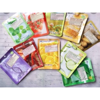 (Bán lẻ rẻ như bán buôn )Buôn )Mặt Nạ 3D Foodaholic Hàn Quốc