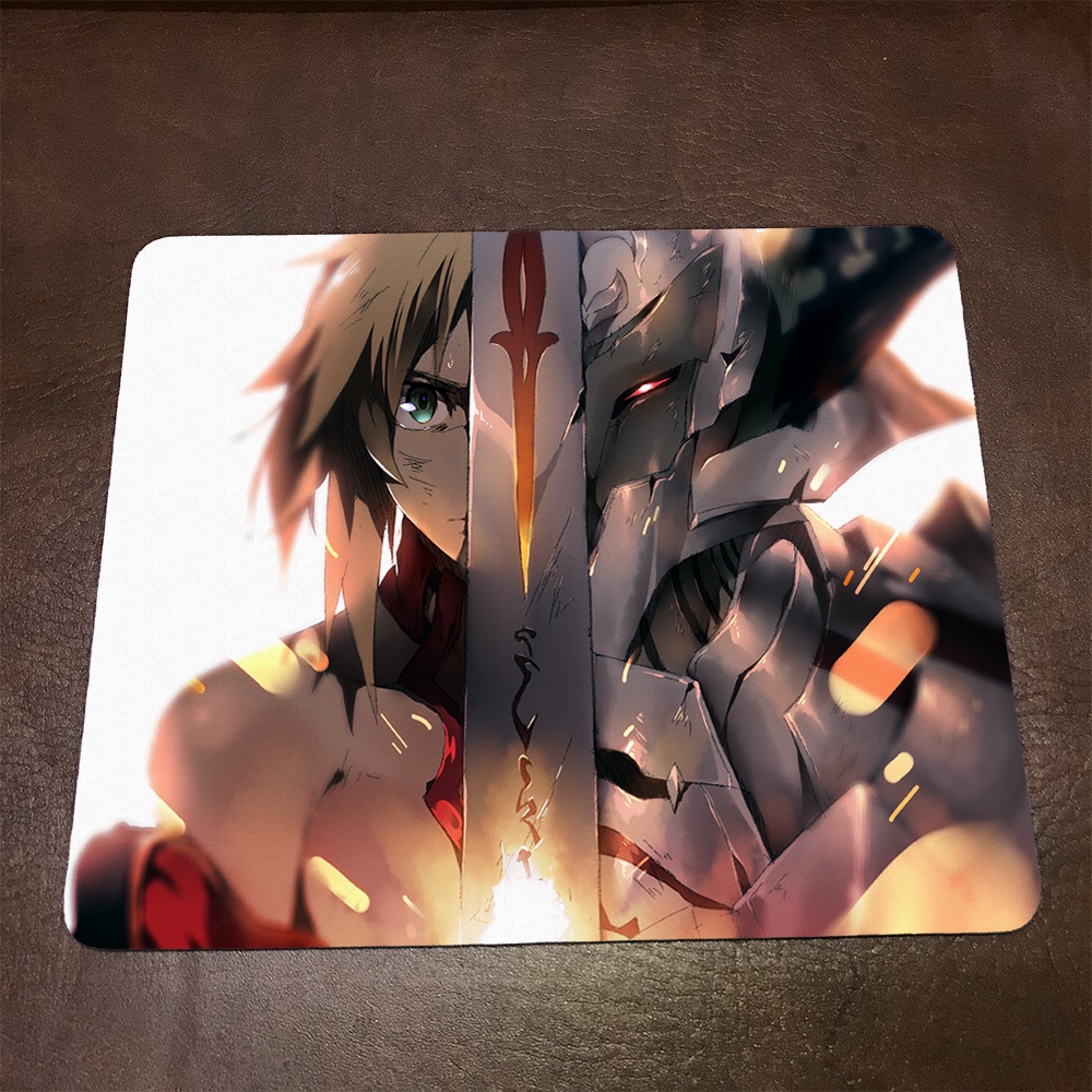 Lót chuột máy tính Anime Fate Apocrypha Wallpapers 1 Mousepad cao su êm ái. Nhận in theo yêu cầu