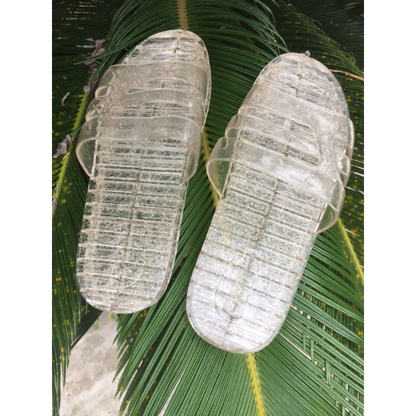 Dép bản lê nữ quai ngang kim tuyến,thông thoáng,thoát nước nhanh HP336