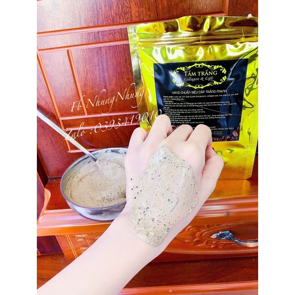 Tắm trắng COLLAGEN & CAFÊ  hàng chuẩn spa
