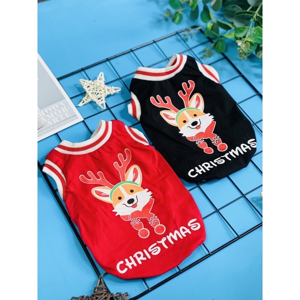 Áo Noel cho chó mèo