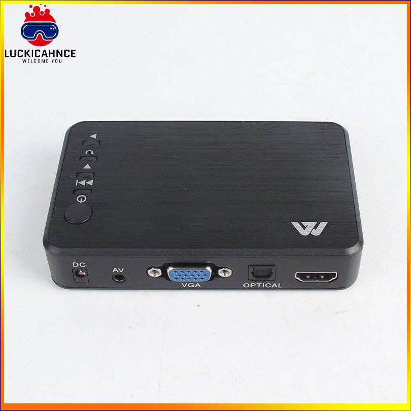 Máy Phát Đa Phương Tiện Full 1080p Hdmi-Compatible Vga Av Usb Mini H7 | BigBuy360 - bigbuy360.vn
