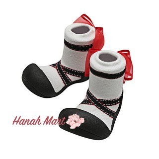 Giầy tập đi cho bé Attipas BALLET Black, Hàn Quốc - AB03-Black