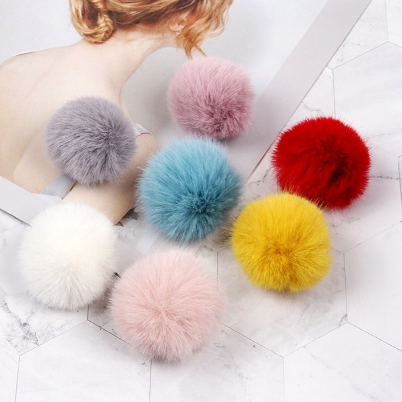 Charm pompom - nguyên liệu handmade