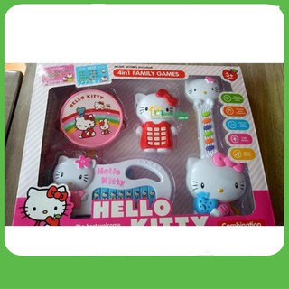 Bộ 3 nhạc cụ Kitty #1203 – SIÊU CHẤT LƯỢNG