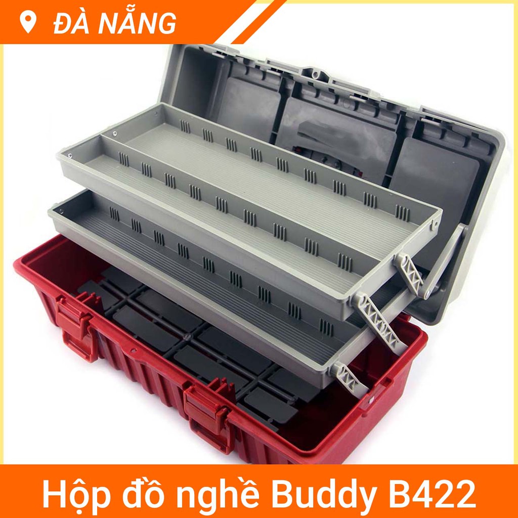 Hộp đồ nghề nhiều ngăn Buddy B-422