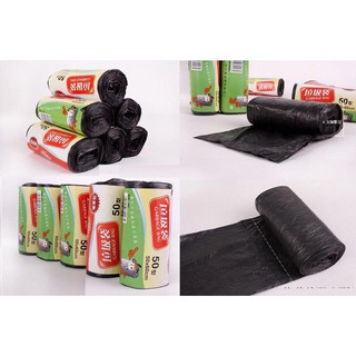Combo 15 túi đen không có quai đựng rác tiện lợi 40x50cm