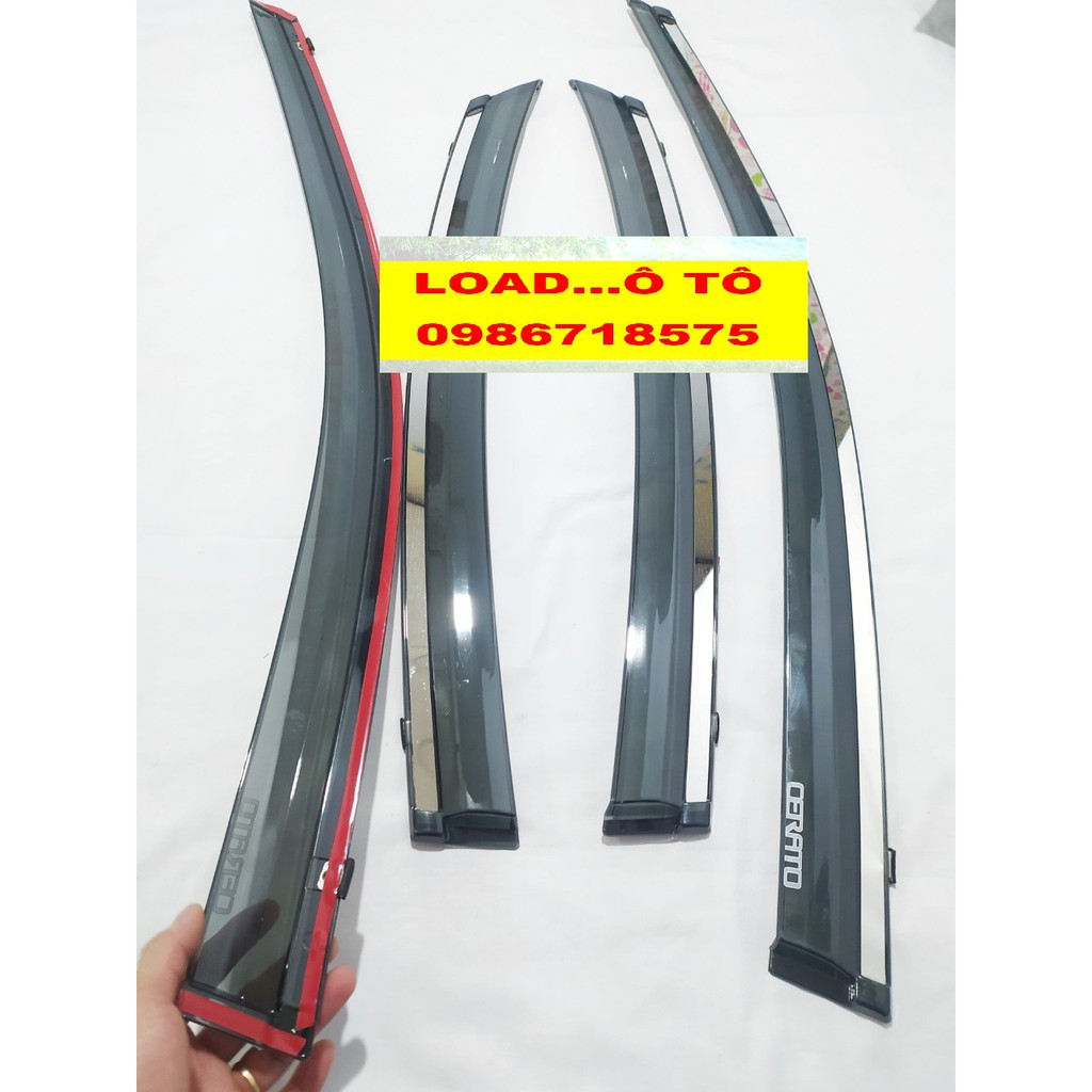 VÈ CHE MƯA XE KIA CERATO 2019-2021 chỉ mạ Cao Cấp