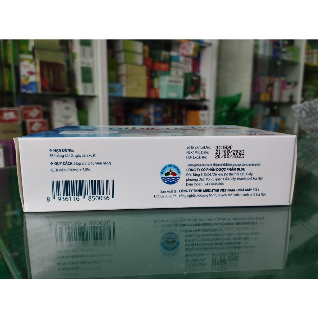 Cothione Blue- Hỗ trợ giúp chống oxy hóa, tăng cường hệ thống miễn dịch, chống lại sự lão hóa, giảm nám da, sạm da