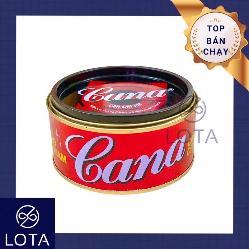 Cana hũ lớn 200g, dung dịch đánh bóng bề mặt, xóa vết xước sơn xe ô tô xe máy, Cà na chính hãng loại tốt, car cream