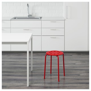 Ghế tròn đỏ MARIUS IKEA